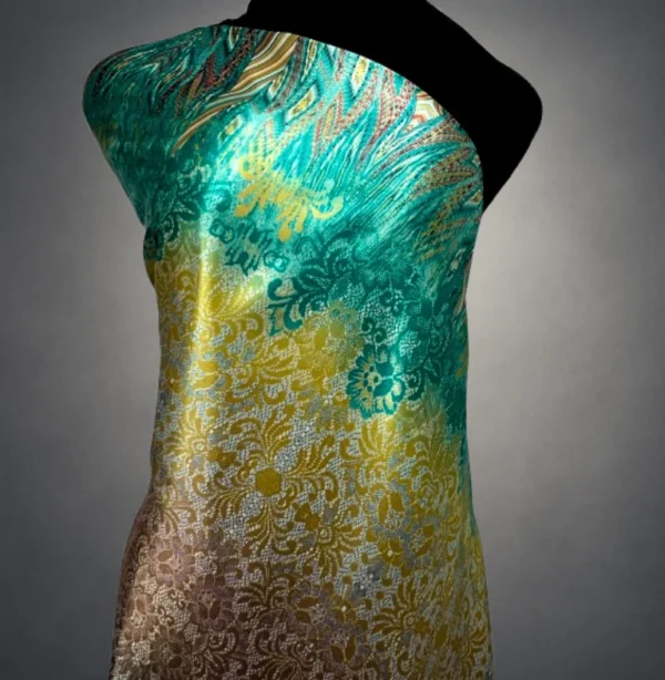 Feathered Bloom Silk