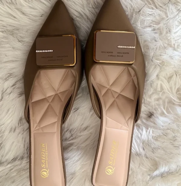 Urban Radiance Taupe Demi-Heels