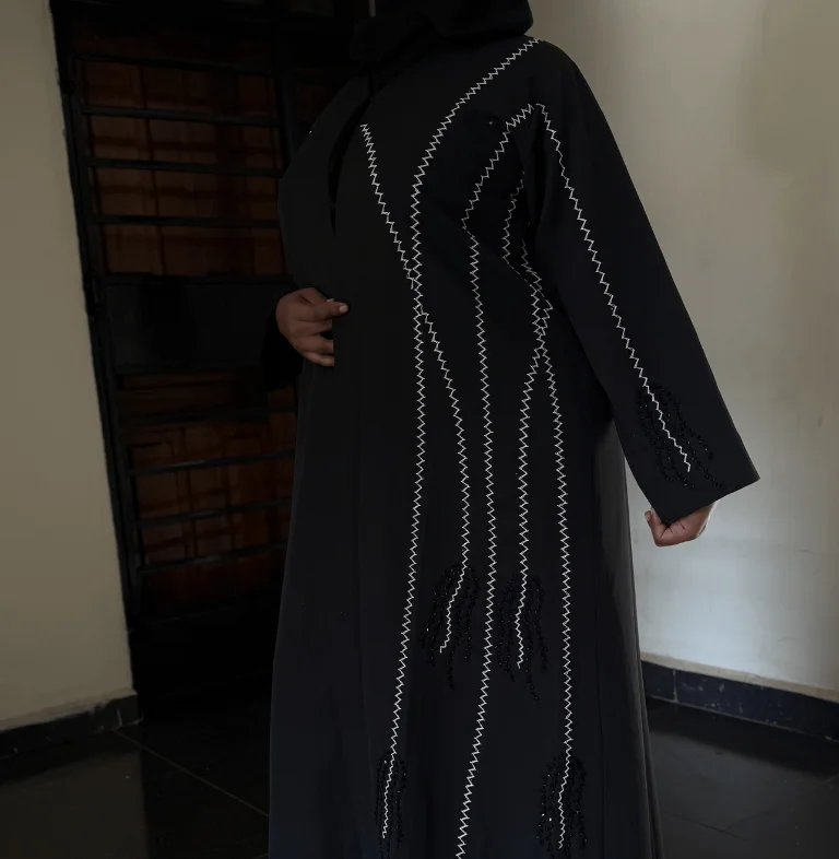 Modern Ripple Abaya